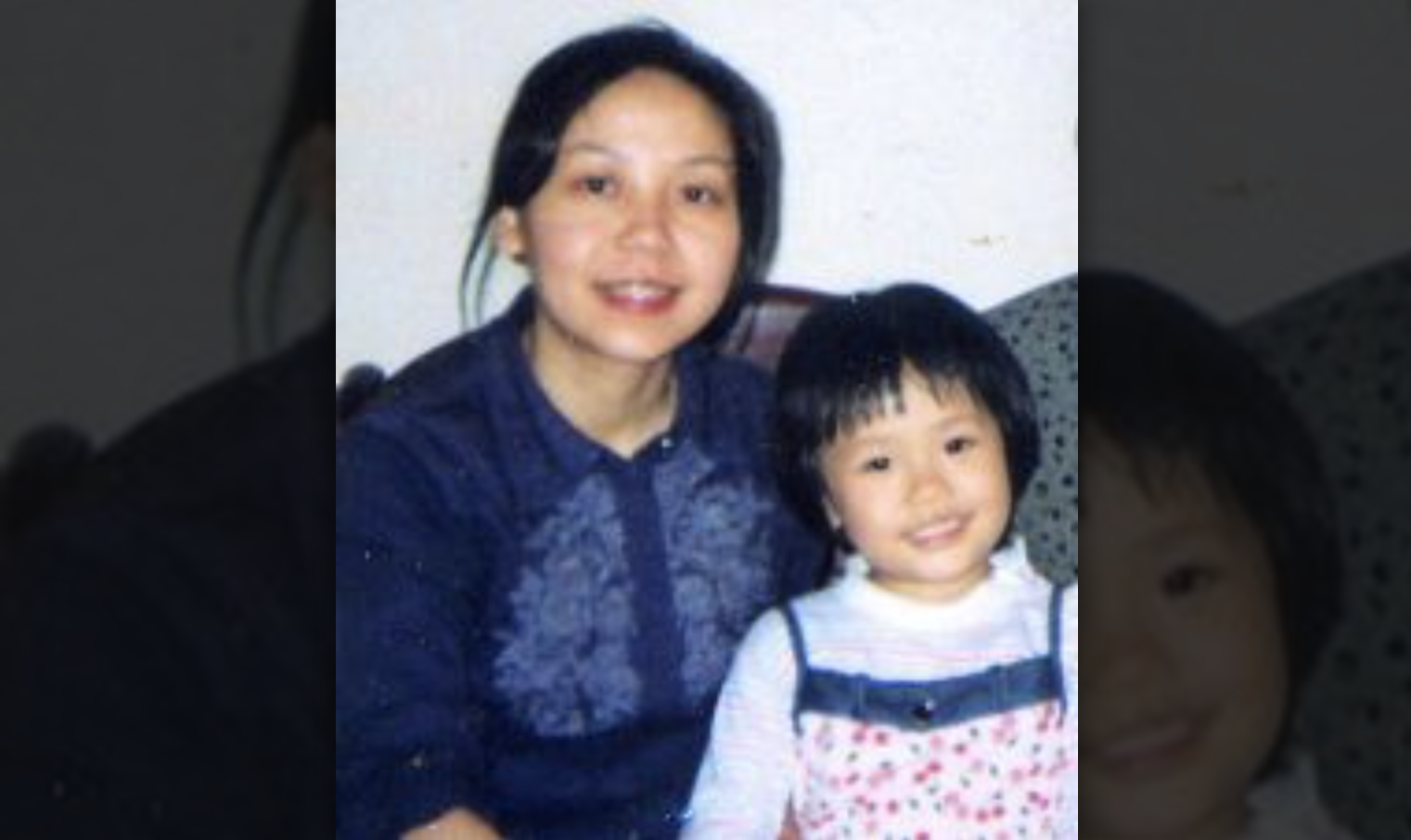 Grace Chen and her mother in China, in 2010 before Grace came to New York.