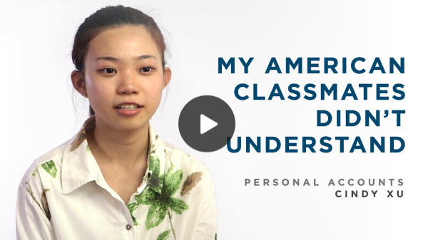 Cindy Xu – My American Classmates Didn’t Understand